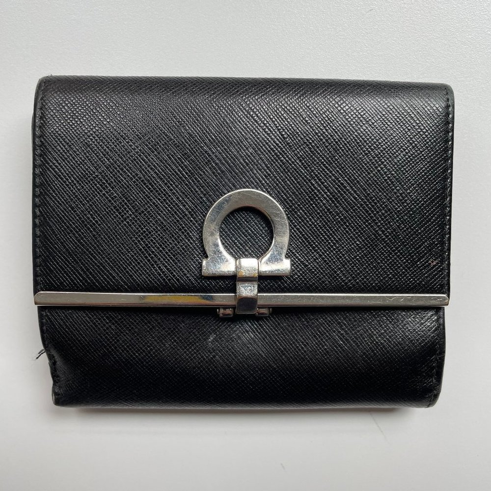 Salvatore Ferragamo Black Wallet